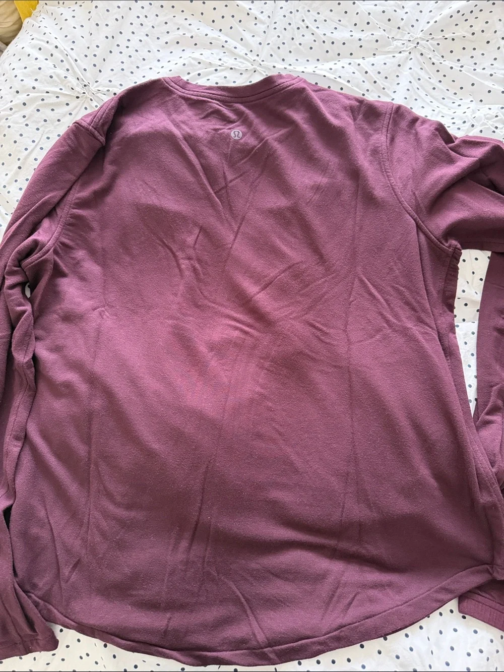 lululemon athletic Maroon Pullover Sweatshirt and Matching Joggers